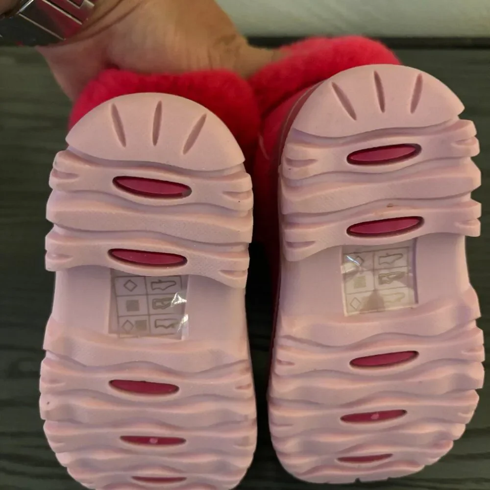 NEW! Nova Mountain Girls Little Kids Winter Snow Boots, Fuchsia 6 - 1185